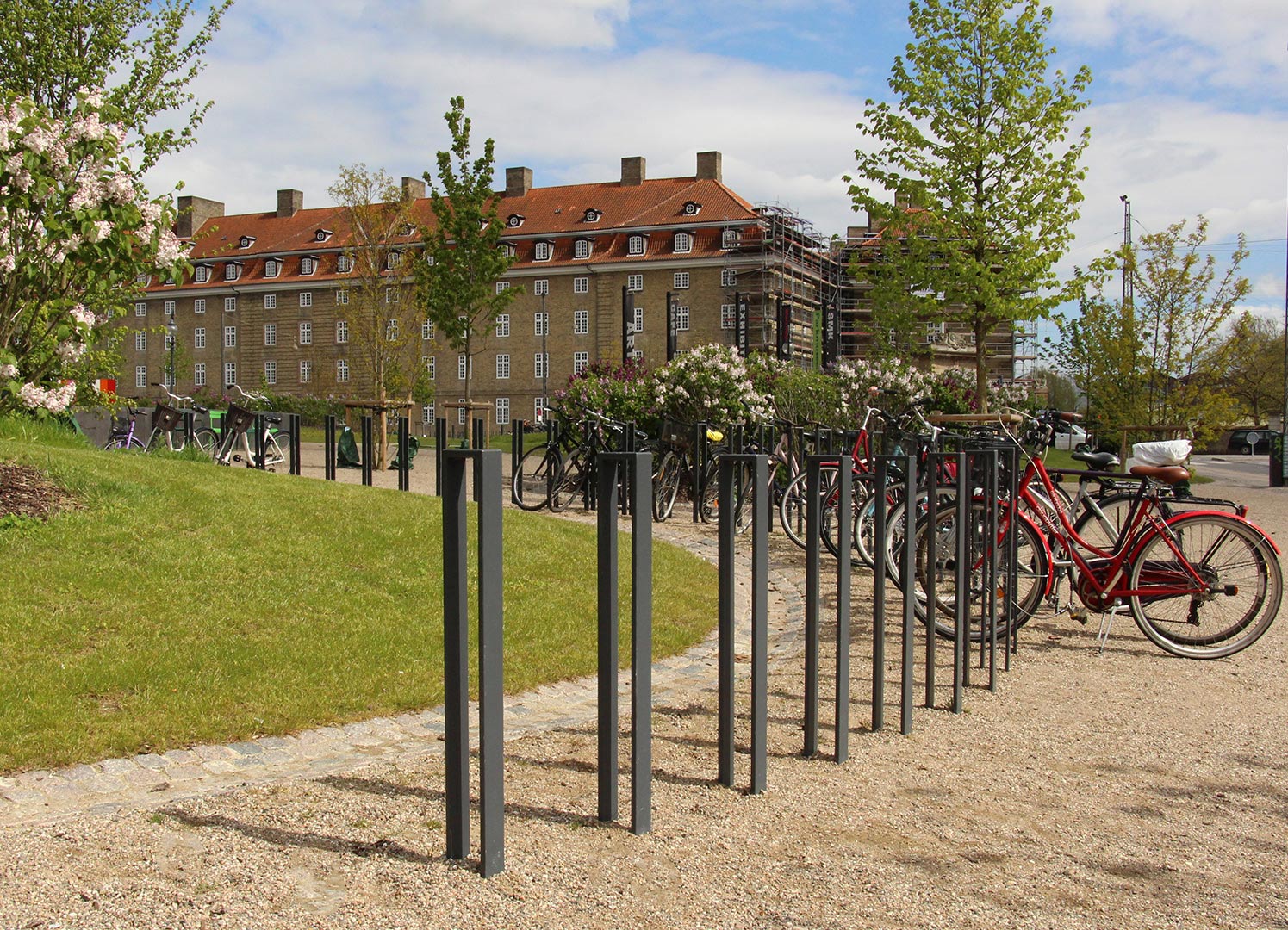 Cykelpollare från danska formgivaren Julie Kierkegaard